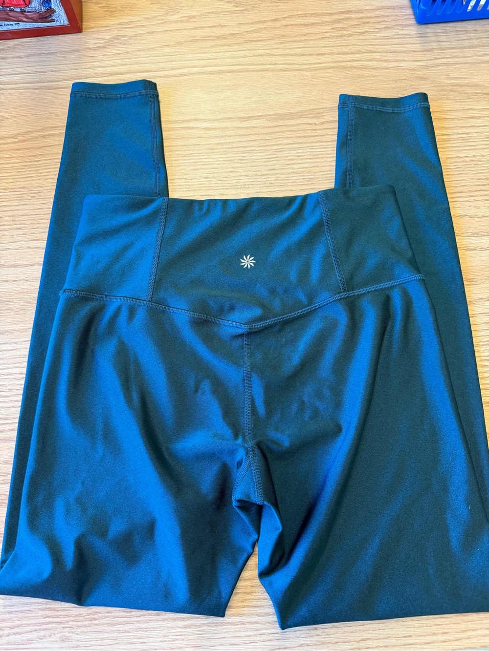 NWOT Athleta Elation High Waisted Shimmer Leggings